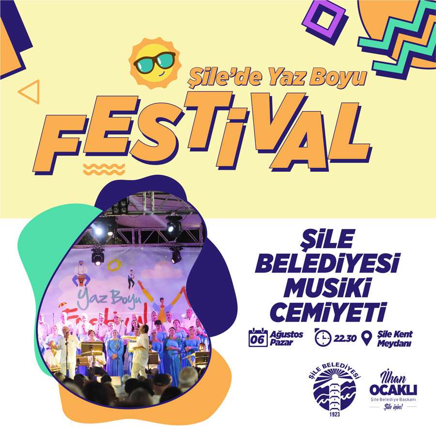 Yaz Boyu Festival: Şile Belediyesi Musiki Cemiyeti  TSM Konseri