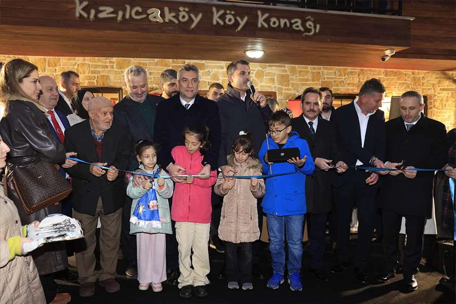  Kızılcaköy Köy Konağı Düzenlenen Törenle Açıldı
