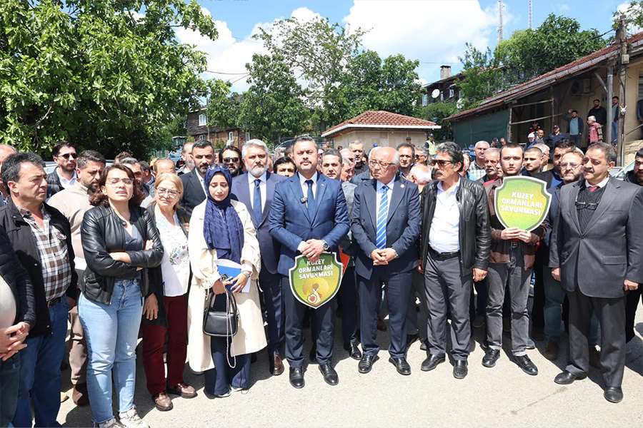 Şile Kuzey Ormanlarında Maden Yağmasına Karşı Sesini Yükseltti